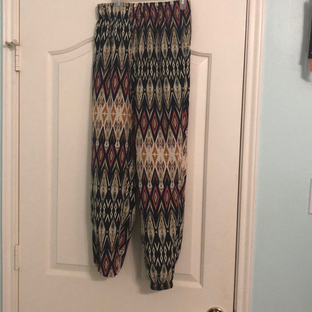 Multicolor Parachute Pants